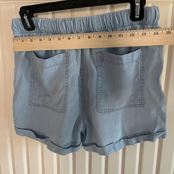 SALE!!⏱ Love Tree Juniors Jean Denim Shorts L - Picture 5 of 6